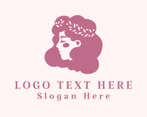 Hair Stylist - Beauty Cosmetics Woman Salon logo design