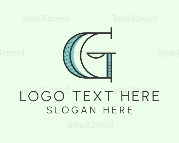 Fashion Boutique Studio Letter G Logo