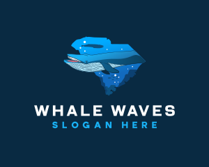 South Carolina Whale logo design