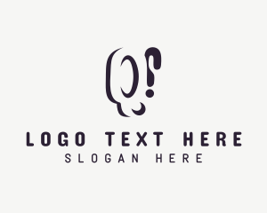 Chat - Forum Question Letter Q logo design