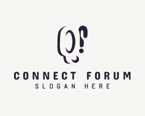 Forum - Forum Question Letter Q logo design