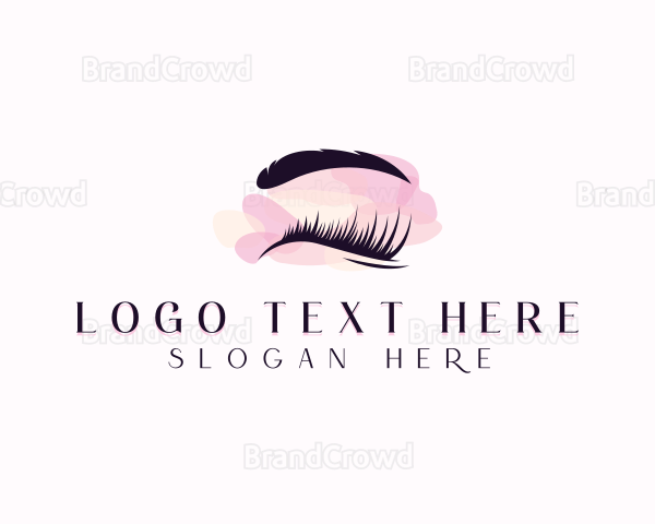 Beauty Eyelash Salon Logo