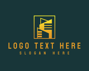 Corporate - Real Estate Building Structure logo design