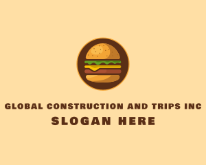 Cheeseburger Hamburger Burger Food Logo