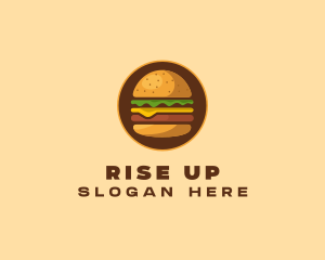 Cheeseburger Hamburger Burger Food Logo