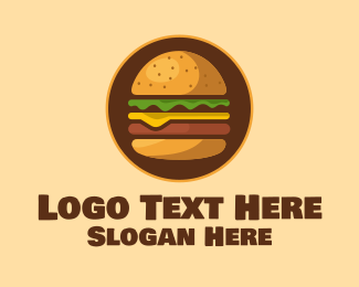 Burger Hamburger Logo