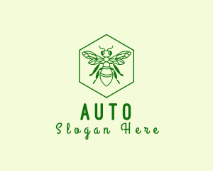 Bee Hexagon Apiary Logo