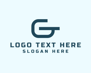 Lettering - Digital Finance Letter G Business logo design