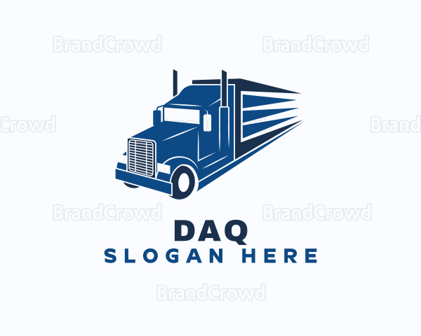 Freight Trailer Truck Logo