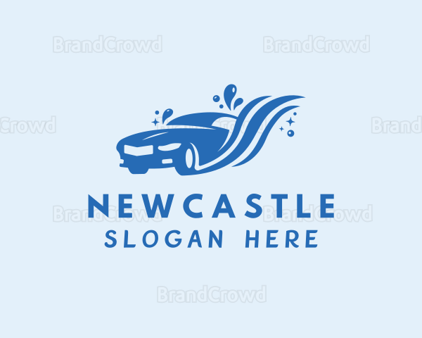 Car Cleaning Water Logo