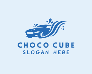 Car Cleaning Water  Logo