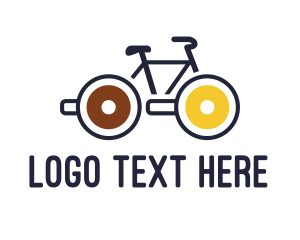 Bike - Bicycle Drink Cups logo design