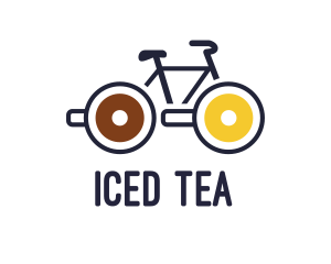 Bicycle Drink Cups logo design