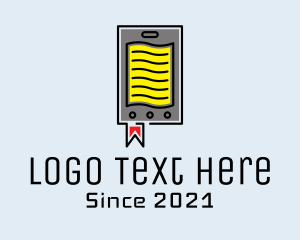 Reading - Academic Online Document logo design
