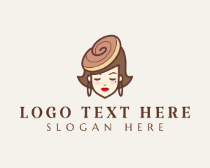 Dermatologist - Elegant Woman Fashion logo design