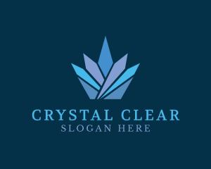 Crystal - Crystal Crown Jewel logo design