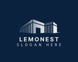 Warehouse Property Logistics Logo