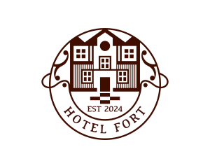 Hotel Property Accomodations logo design