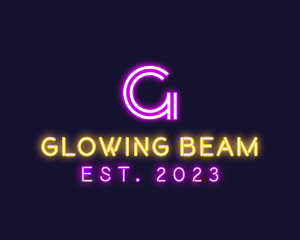 Neon Light Club logo design