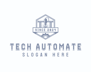 Automation - Mechanical Laser Metalwork logo design