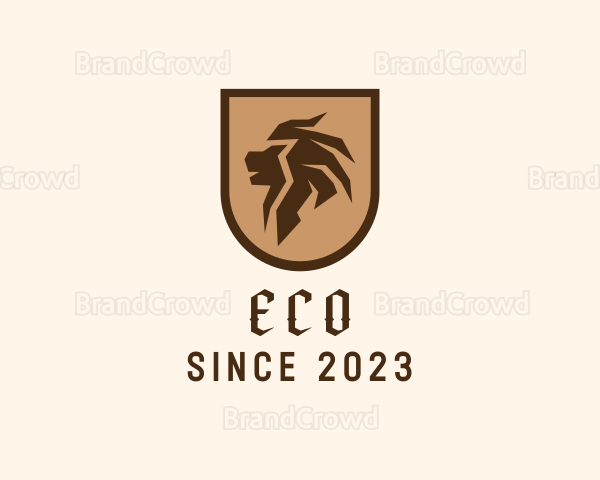 Lion Pride Shield Logo
