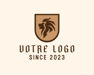 Heraldry - Lion Pride Shield logo design