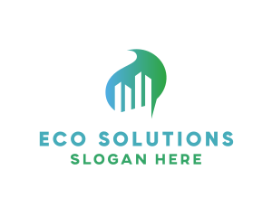 Ecology - Flame Real Estate logo design