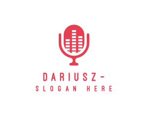 Podcast Equalizer Microphone Logo