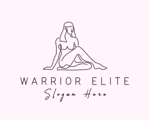 Nude Stripper Woman Logo