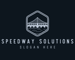 Roadway - Bay Highway Bridge logo design