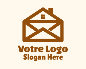 House Postal Envelope Logo