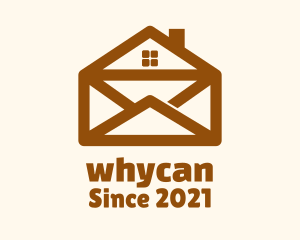 Document - House Postal Envelope logo design