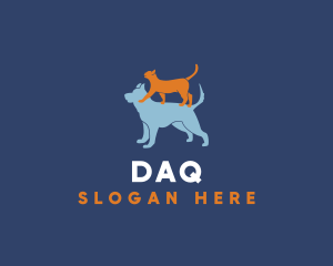 Cat & Dog Animal Clinic Logo