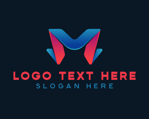 Application - Generic Company Letter M logo design