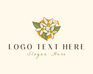 Florida - Orange Blossom Florida logo design