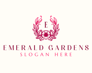 Flower Wedding Salon logo design