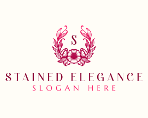 Flower Wedding Salon logo design