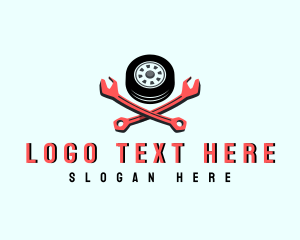 Tool - Tire Wrench Tool logo design