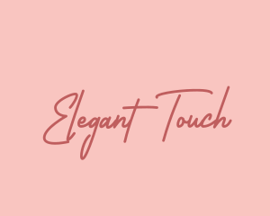 Signature - Feminine Signature Salon logo design