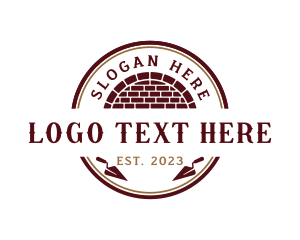 Brick Wall Masonry Logo