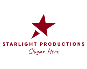 Entertainment - Simple Star Entertainment logo design