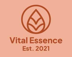 Aromatherapy Essential Oil logo design