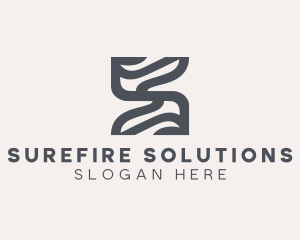 Architectural Firm Letter S logo design