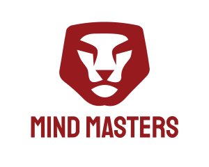 Head - Red Lion Head logo design