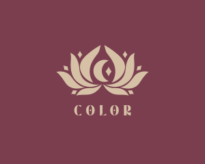 Yoga - Luxury Spa Lotus logo design