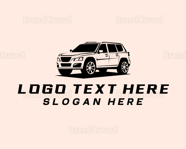 SUV Car Dealer Logo