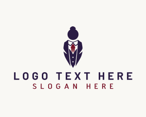 Butler - Human Resource Tuxedo logo design