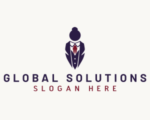 Human Resource Tuxedo logo design