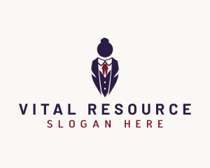 Human Resource Tuxedo logo design