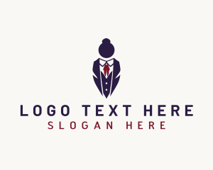 Manager - Human Resource Tuxedo logo design